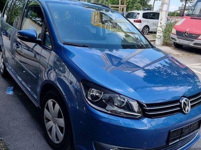 Gebraucht VW Touran Highline 140 PS (102 kW) 2013 Blau Van / Kleinbus