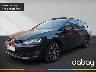 Gebraucht VW Golf VII 140 PS (102 kW) 2014 Deep black pearlescent Kombi