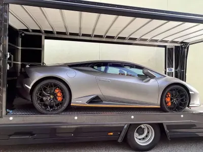 Second-hand Lamborghini Huracán 640 CP (470 kW) 2023 Portocaliu Coupe