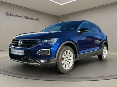 Brugt VW T-Roc Sportline 150 HK (110 kW) 2018 Blå SUV