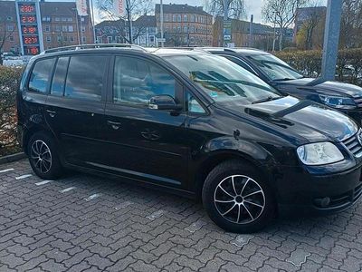 Gebraucht VW Touran 115 PS (84 kW) 2006 Schwarz Van / Kleinbus