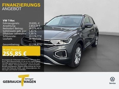 Gebraucht VW T-Roc Active 110 PS (80 kW) 2023 Grau SUV