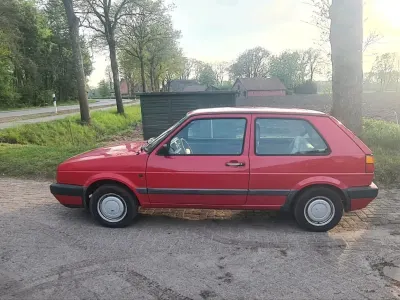 Brugt VW Golf II 70 HK (51 kW) 1990 Rød Hatchback