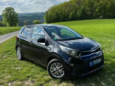 Gebraucht Kia Picanto DREAM-TEAM Edition 84 PS (61 kW) 2021 Schwarz Kleinwagen