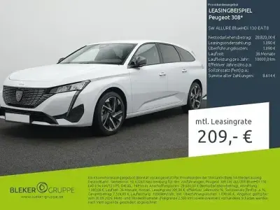 Gebraucht Peugeot 308 SW Allure 131 PS (96 kW) 2025 Okenitweiß Kombi