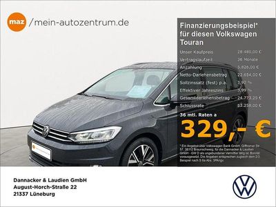 Grau Gebraucht 2021 VW Touran Highline Van / Kleinbus | 28.480 € (Etwas zu teuer)
