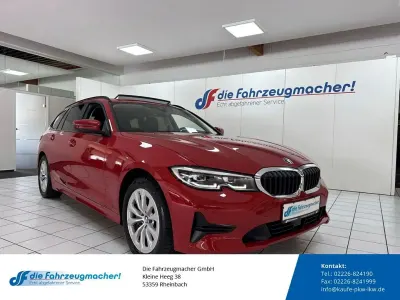 Używany BMW 330e Advantage 252 KM (185 kW) 2021 Czerwony Kombi