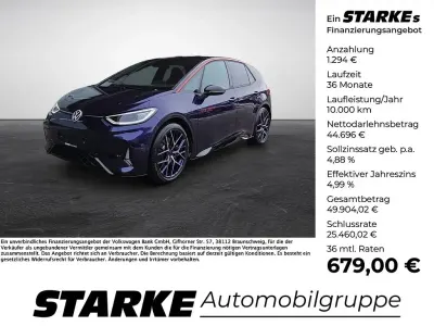 Gebraucht VW ID.3 GTX 210 kW (286 PS) 2026 Schwarz (ultra violet metallic) Kleinwagen