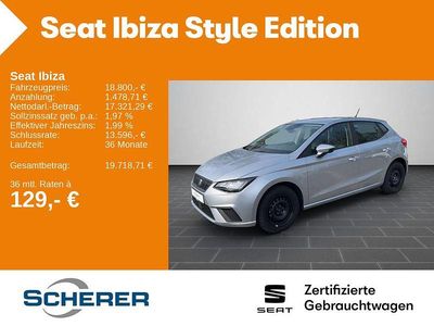Gebraucht Seat Ibiza Style 116 PS (85 kW) 2024 Silber Kleinwagen