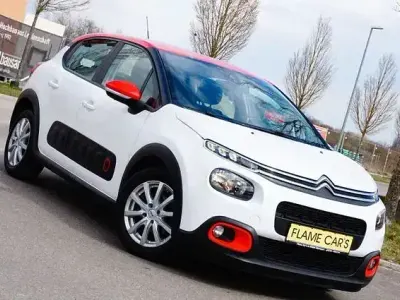Gebraucht Citroën C3 Feel 102 PS (75 kW) 2019 Weiß Kleinwagen