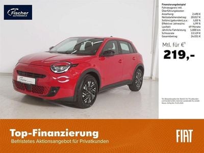 Gebraucht Fiat 600E Red 114 kW (156 PS) 2023 Rot Limousine
