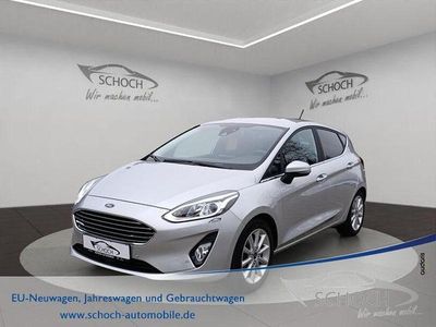 Begagnad Ford Fiesta Titanium 101 HK (74 kW) 2020 Silver Halvkombi