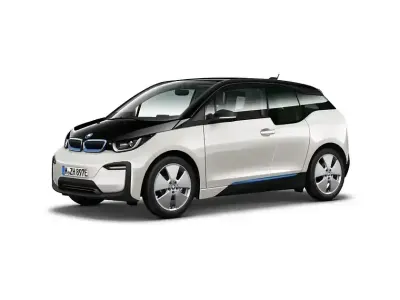 Gebraucht BMW i3 Comfort Edition 125 kW (170 PS) 2022 Capparisweiß mit akzent bmwi blau Kleinwagen