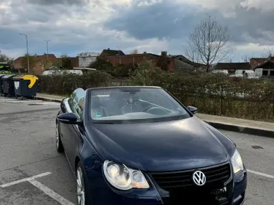 Occasion VW Eos 140 ch (102 kW) 2010 Bleue Cabriolet