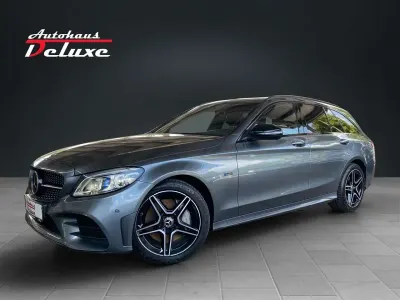 Gebraucht Mercedes C300 AMG line 194 PS (142 kW) 2021 Selenitgrau Kombi