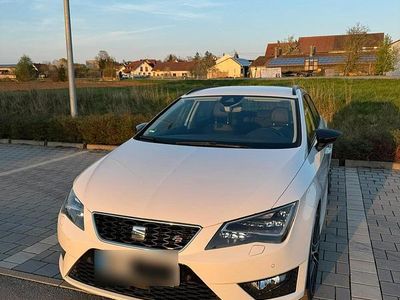 Usata Seat Leon ST CUPRA 184 CV (135 kW) 2017 Bianco Station wagon