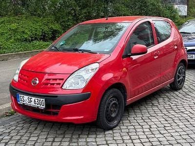 Second-hand Nissan Pixo Acenta 68 CP (50 kW) 2011 Roșu Hatchback
