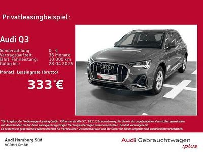 Gebraucht Audi Q3 S-Line 150 PS (110 kW) 2024 Chronosgrau metallic SUV