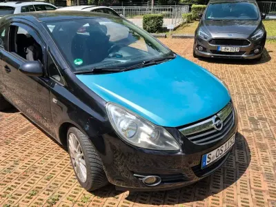 Gebraucht Opel Corsa 90 PS (66 kW) 2008 Schwarz Kleinwagen