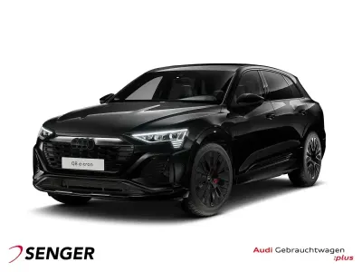 Gebraucht Audi Q8 e-tron S-Line 300 kW (408 PS) 2023 Mythosschwarz metallic SUV