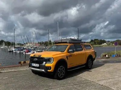 Gebraucht Ford Ranger Wildtrack 205 PS (150 kW) 2023 Cyber orange metallic Pickup