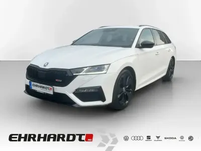 Brugt Skoda Octavia RS 200 HK (147 kW) 2021 Hvid Stationcar