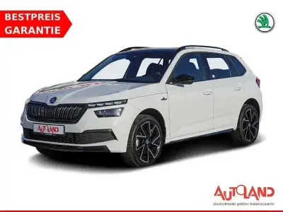 Gebraucht Skoda Kamiq Monte Carlo 115 PS (84 kW) 2023 Moon weiß SUV