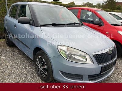 Gebraucht Skoda Fabia Classic 60 PS (44 kW) 2010 Blau Kleinwagen