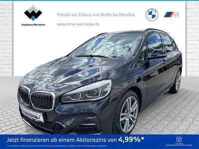 Gebraucht BMW 218 Active Tourer M Sport 140 PS (102 kW) 2021 Saphirschwarz Van / Kleinbus