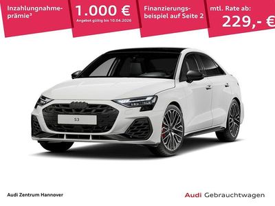 Gebraucht Audi S3 Ambiente 333 PS (244 kW) 2025 Arkonaweiß Limousine