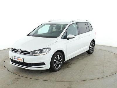 Gebraucht VW Touran United 150 PS (110 kW) 2020 Weiß Van / Kleinbus