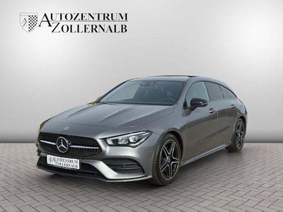 Gebraucht Mercedes CLA200 Shooting Brake AMG line 163 PS (119 kW) 2020 Mountaingrau metallic Kombi