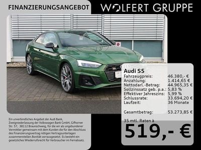 Gebraucht Audi Coupé Ambiente 341 PS (250 kW) 2023 Sonomagrün metallic Coupé
