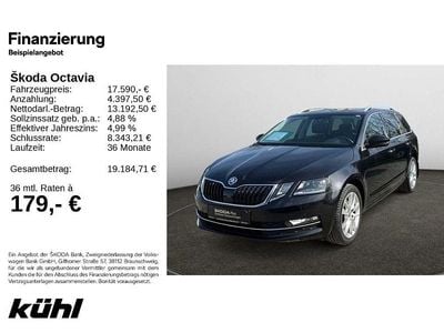 Second-hand Skoda Octavia Style 190 CP (139 kW) 2019 Negru Break