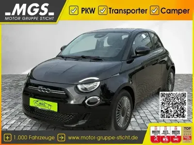 Brugt Fiat 500e Icon 69 kW (95 HK) 2023 Sort Sedan