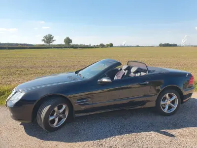 Gebraucht Mercedes SL350 281 PS (206 kW) 2003 Schwarz Cabrio