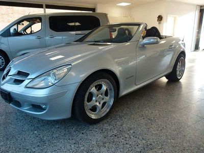 Gebraucht Mercedes SLK200 163 PS (119 kW) 2005 Silber Cabrio