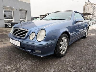 Gebraucht Mercedes CLK200 Elegance 136 PS (100 kW) 2000 Blau Cabrio