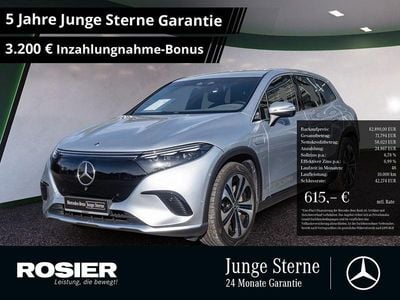 Gebraucht Mercedes EQS580 Advanced Plus 400 kW (544 PS) 2023 Silber / hightechsilber SUV