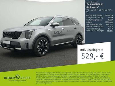 (klg) steel grey met. Neu 2025 Kia Sorento SUV | 60.780 €