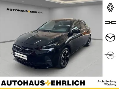 Gebraucht Opel Corsa-e Elegance 100 kW (136 PS) 2023 Diamant schwarz/karbon schwarz Kleinwagen