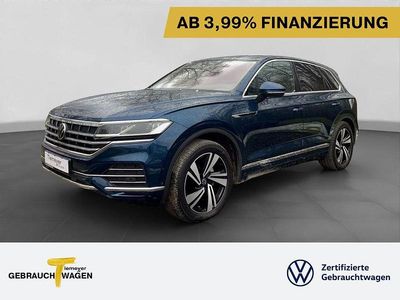 Blau Gebraucht 2022 VW Touareg Elegance SUV | 43.970 € (Superpreis)