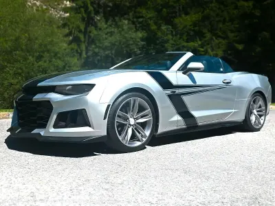 Gebraucht Chevrolet Camaro ZL1 340 PS (250 kW) 2017 Silber Cabrio