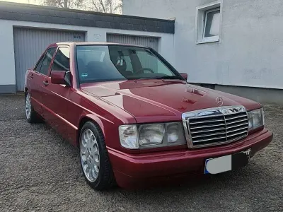 Occasion Mercedes 190 109 ch (80 kW) 1991 Rouge Berline