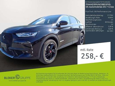 Gebraucht DS Automobiles DS7 Crossback Performance 181 PS (133 kW) 2023 Perlaneraschwarz SUV