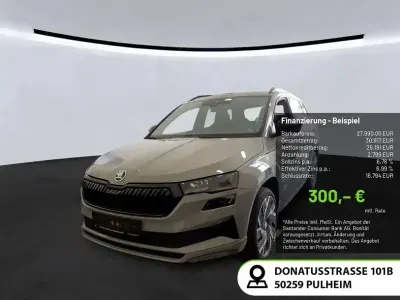 Gebraucht Skoda Karoq SportLine 150 PS (110 kW) 2023 Stahlgrau SUV