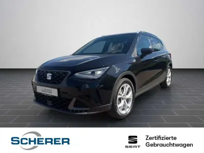 Gebraucht Seat Arona FR 150 PS (110 kW) 2023 Midnight schwarz metallic (metallic) SUV