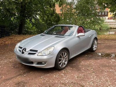 Gebraucht Mercedes SLK200 163 PS (119 kW) 2005 Silber Cabrio