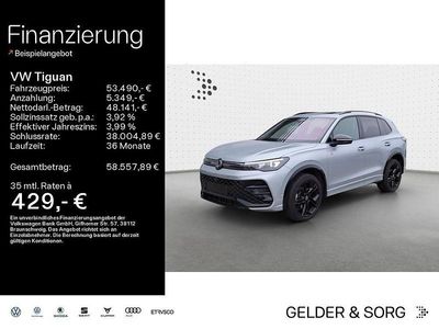 Gebraucht VW Tiguan R-line 193 PS (141 kW) 2024 Oyster silver metallic SUV