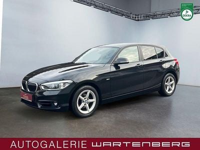 Gebraucht BMW 118 Sport Line 150 PS (110 kW) 2018 Schwarz Kleinwagen